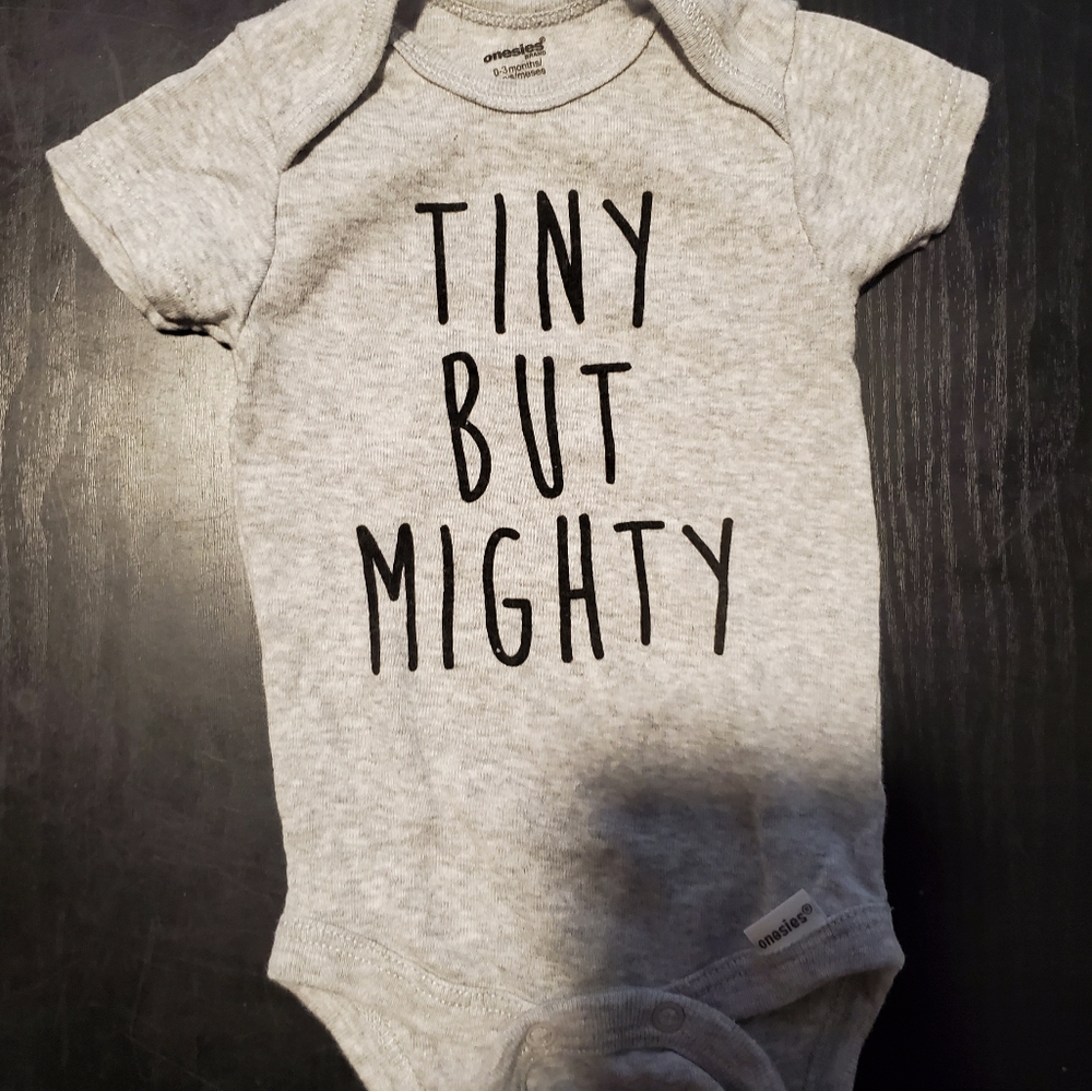Neutral 0-3 month Onesie